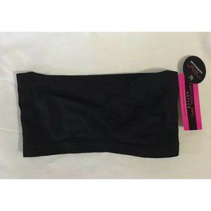 MATERIAL GIRL ACTIVE UNDERCOVER BLACK Wireless Bandeau Bra Girls S/M NEW NO PADS